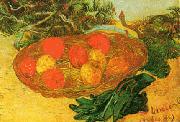 Vincent Van Gogh Still Life with Oranges, Lemons and Gloves oil painting reproduction
